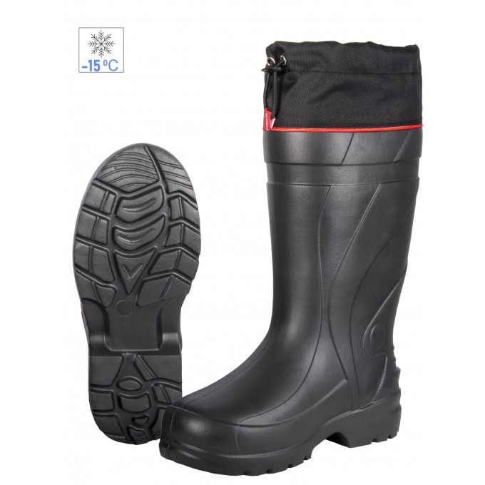 Зимние сапоги NORFIN STEP LIGHT с манжетой, черный, EVA р.45-46 14868-4546